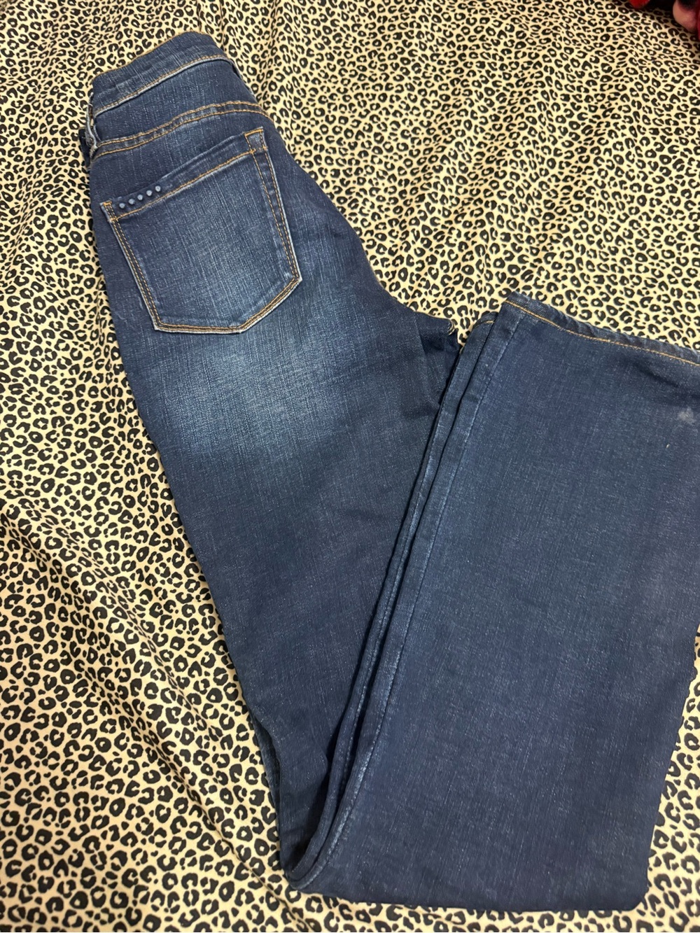 Blank NYC Dark Blue Bootcut Jeans